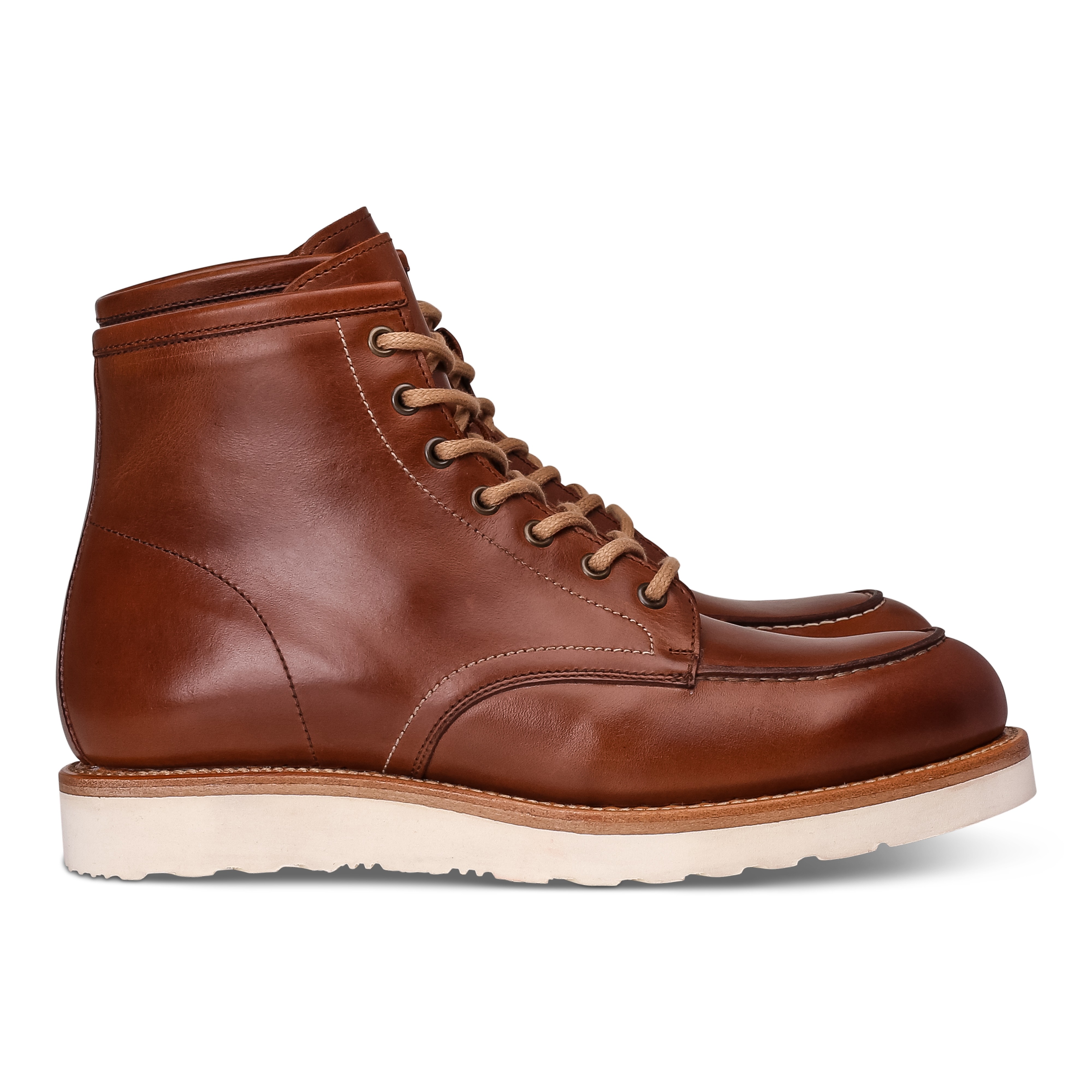 Yanko Moc toe boot Mittelbraun