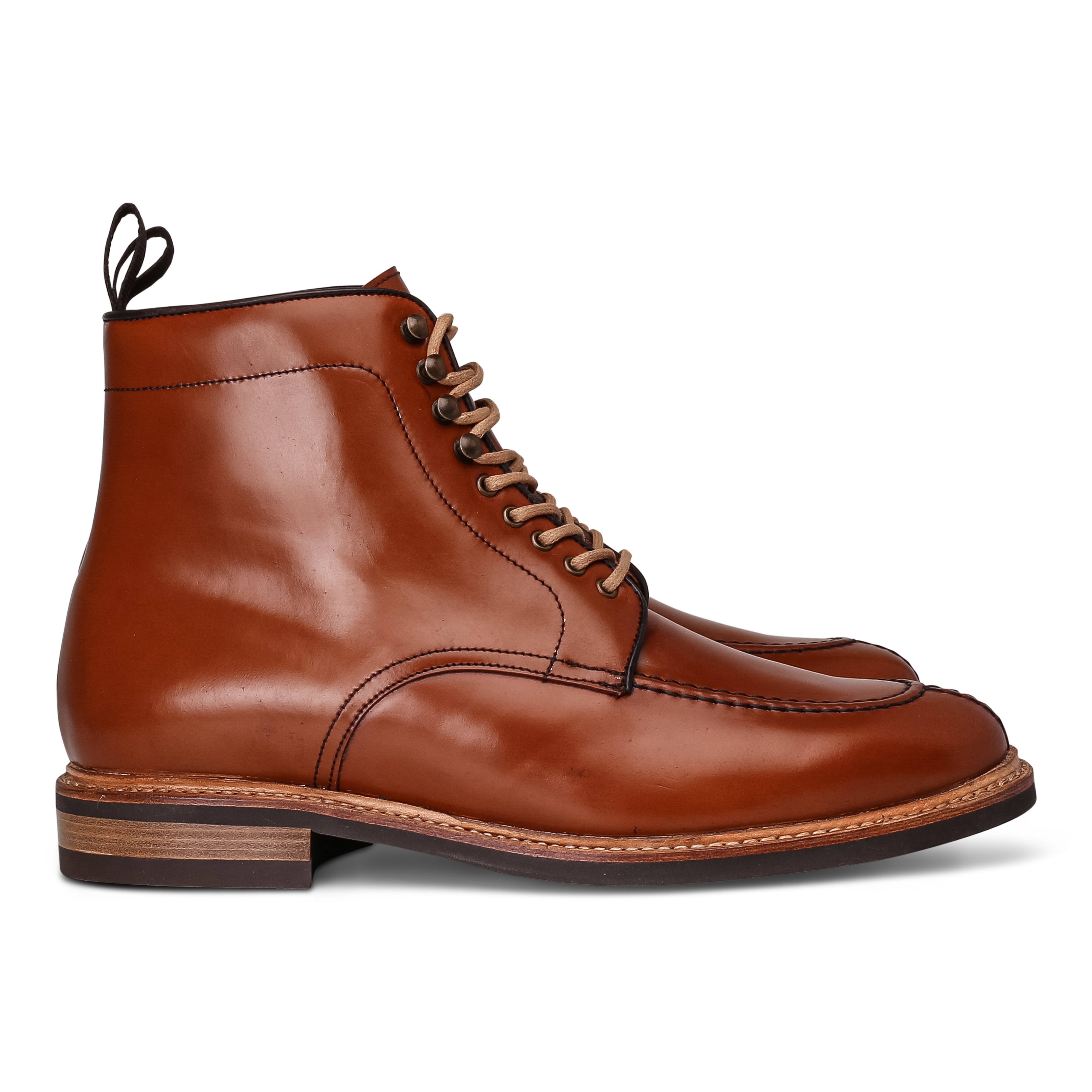 Yanko NST boot Kognak Shell cordovan