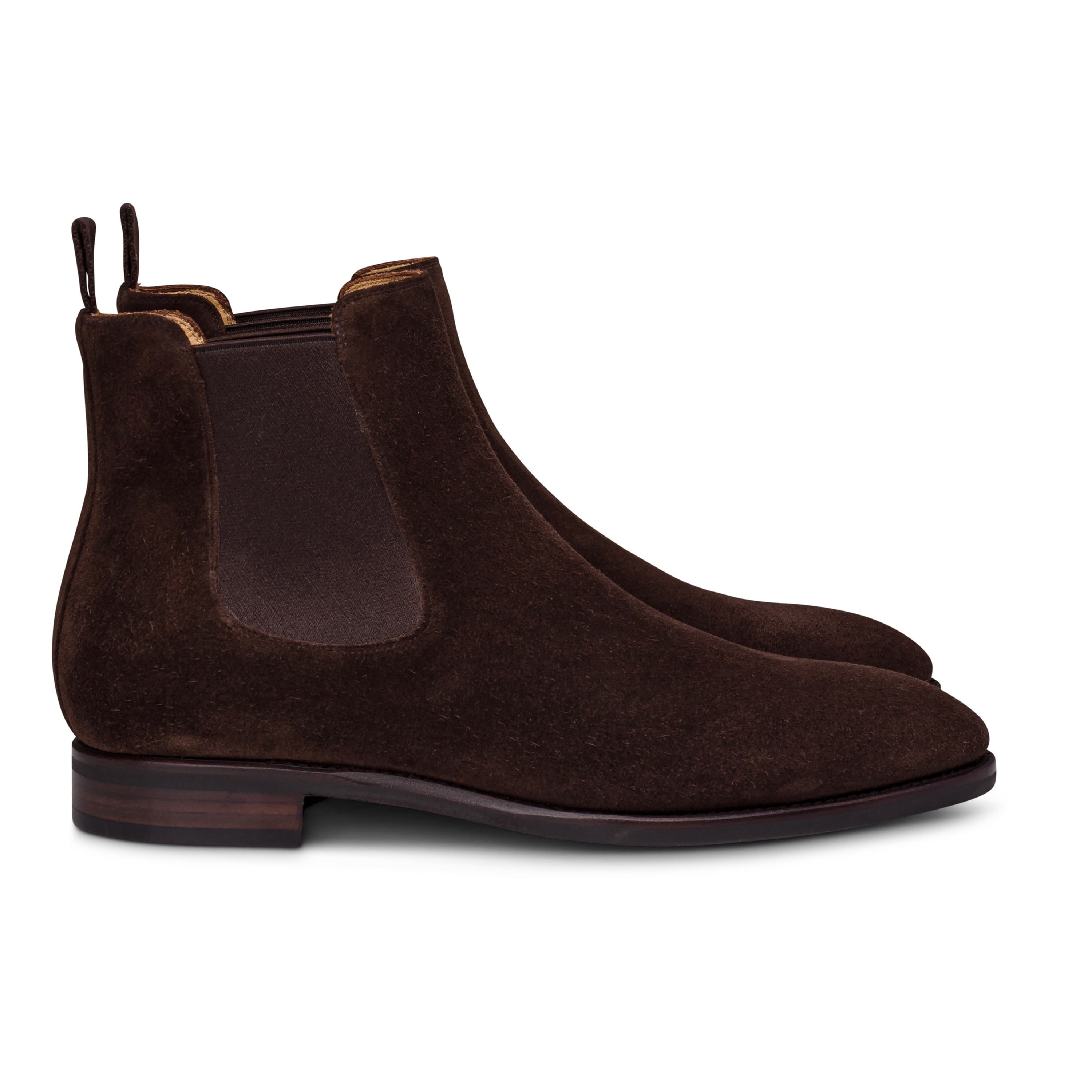 TLB Artista Chelsea Boot mørkebrun ruskind