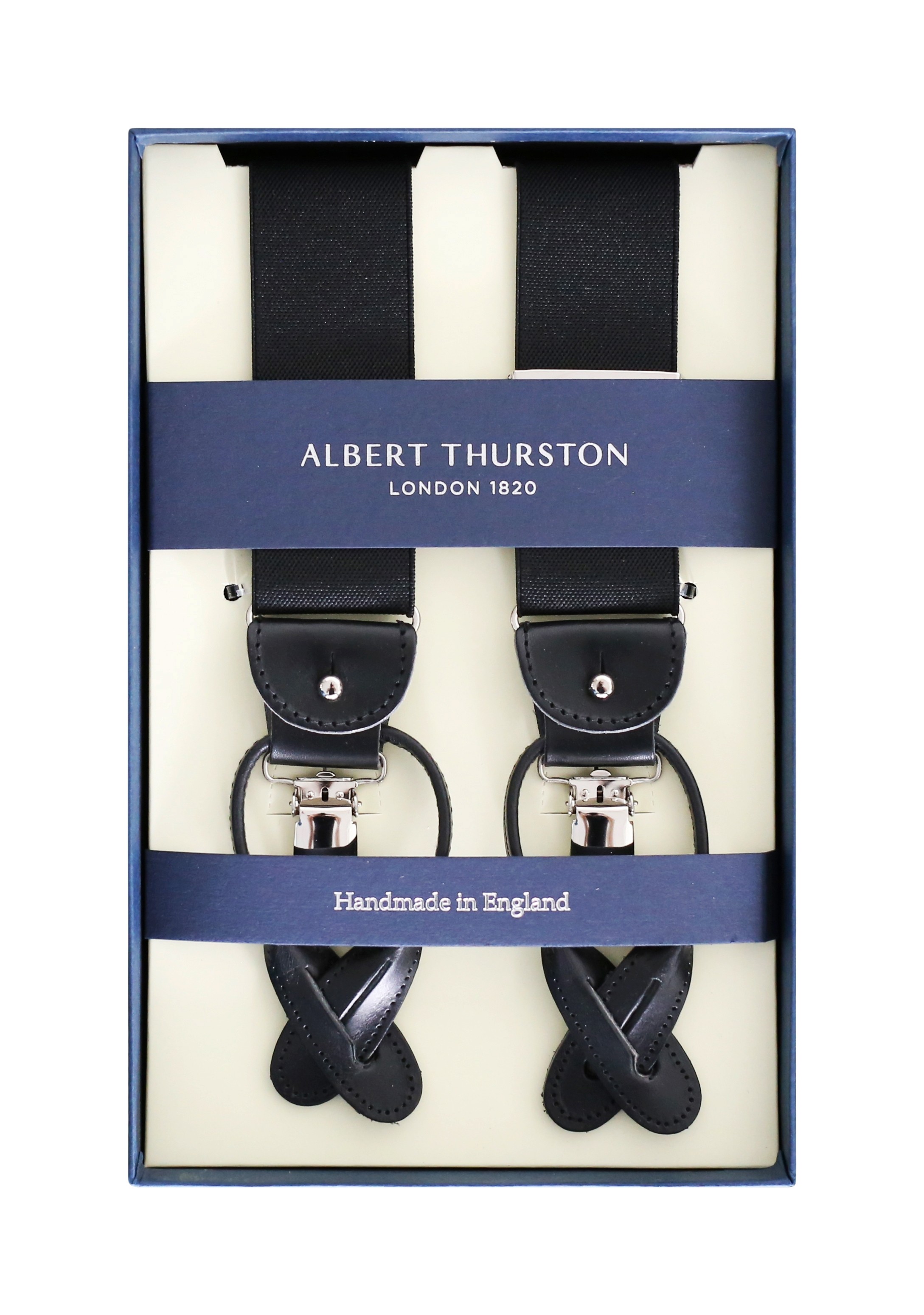 Albert Thurston Hosenträger schwarz