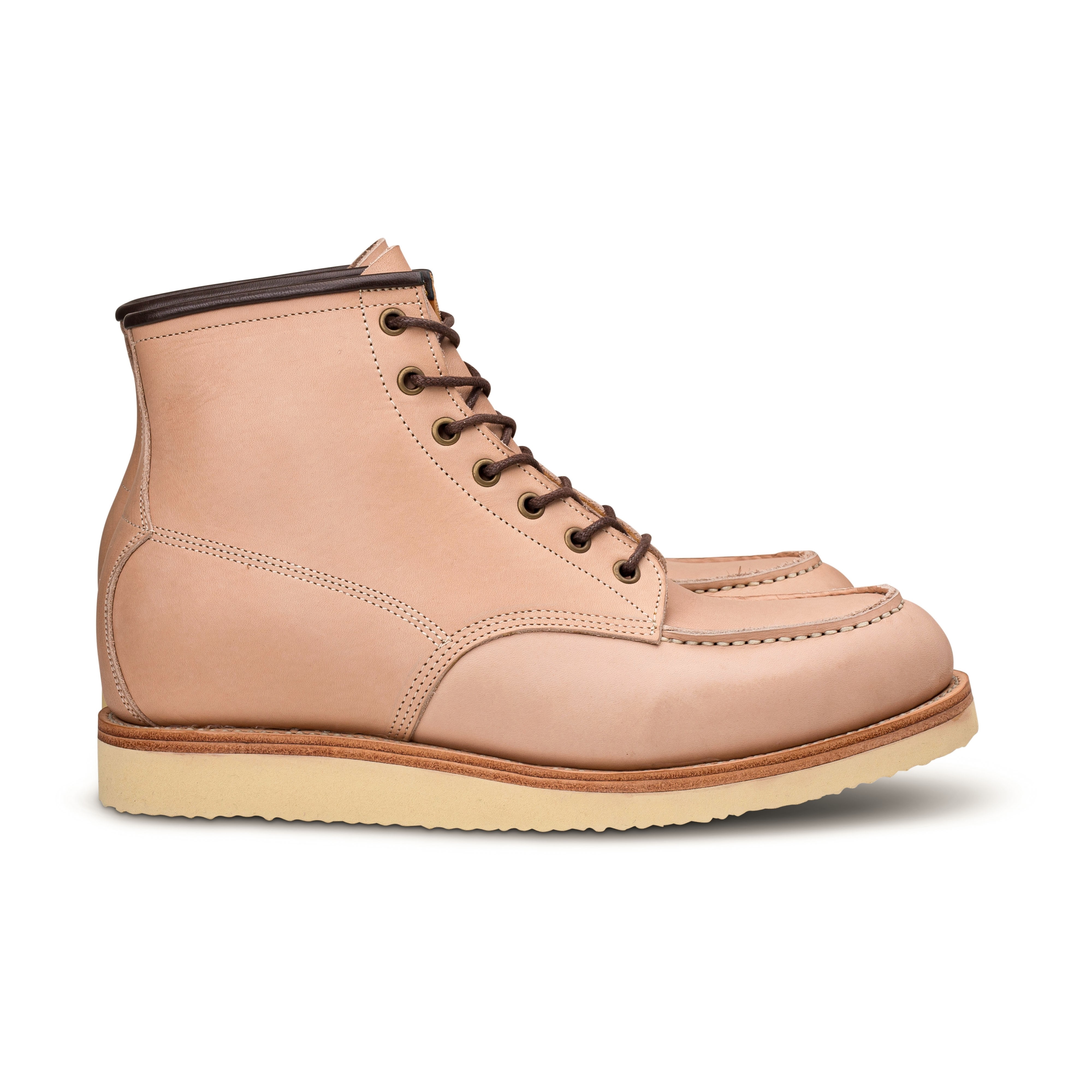 Midas & Skolyx & Dr. Sole, Moc toe service boot, värjäämätön