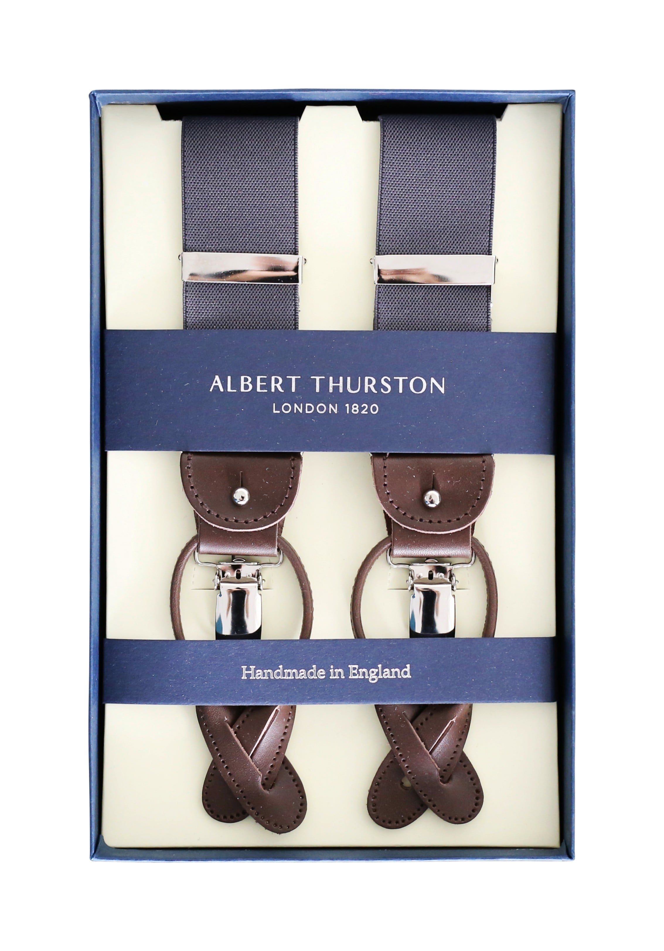 Albert Thurston spannt grau
