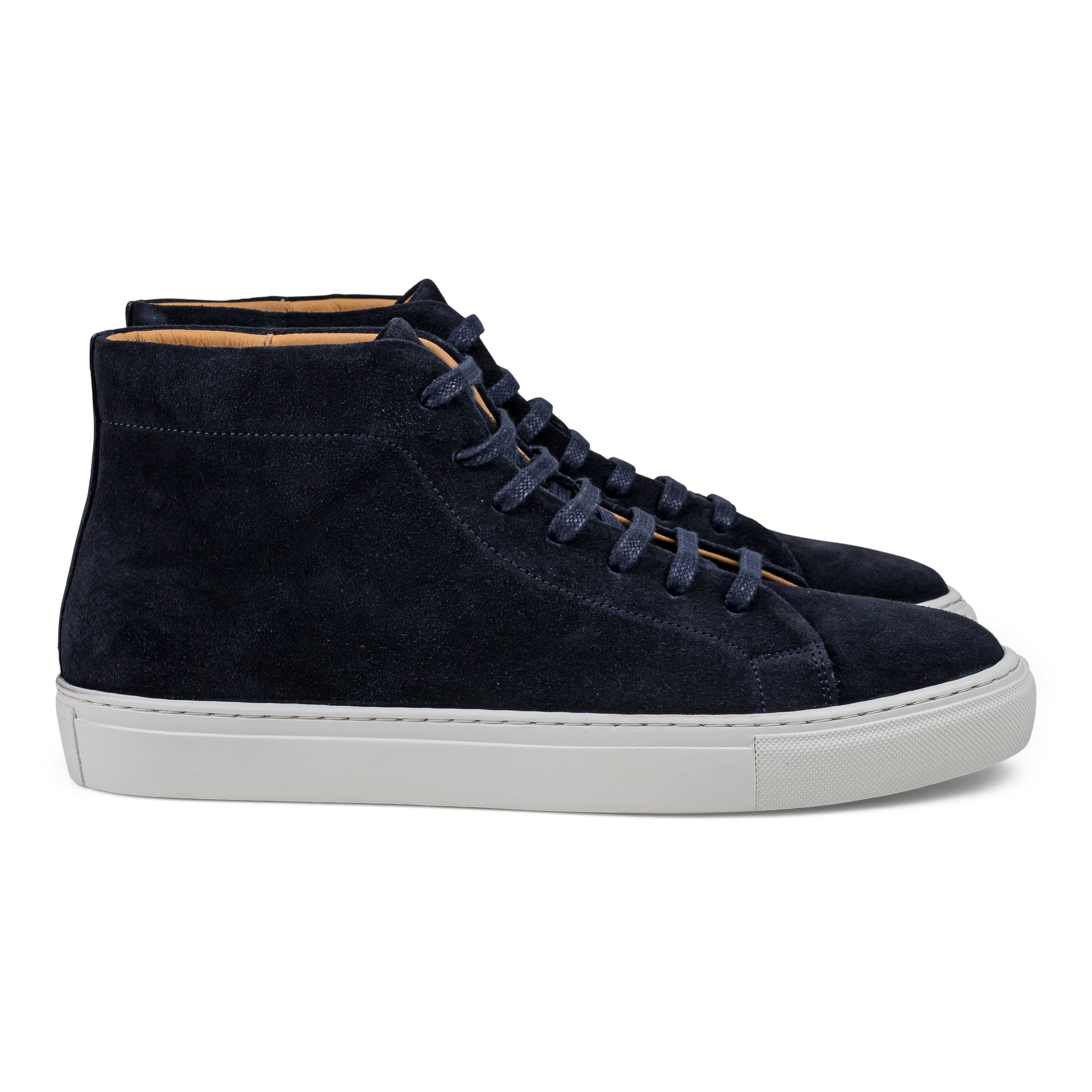 Skolyx Premium-Sneaker High Top aus navyfarbenem Wildleder