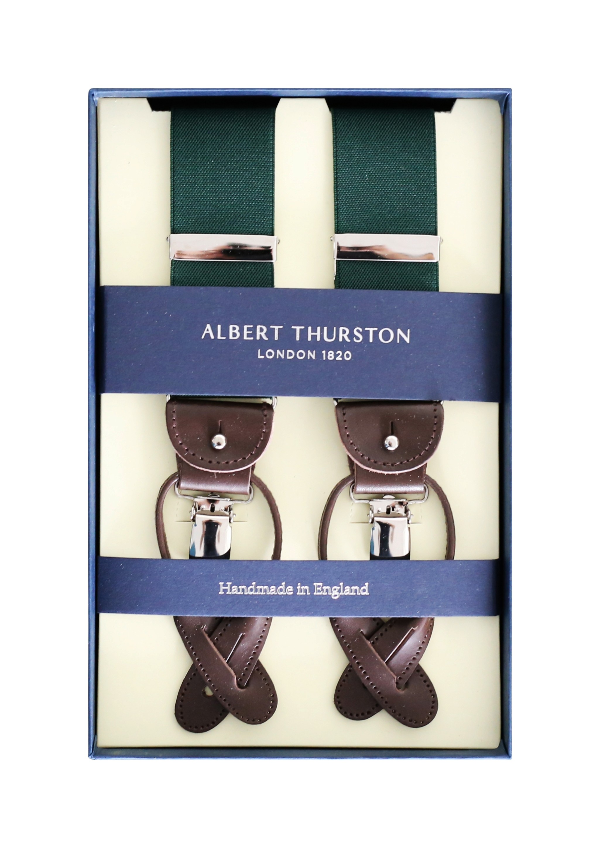 Albert Thurston spannt grün